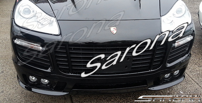 Custom Porsche Cayenne  SUV/SAV/Crossover Front Add-on Lip (2007 - 2012) - $890.00 (Part #PR-011-FA)